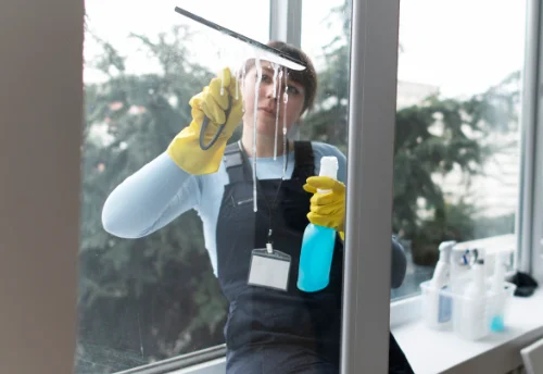 Nettoyage de vitres intérieures et extérieures à Pérouse